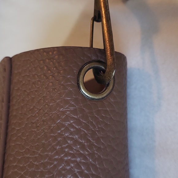 MMA MARLEYLILLY PU Vegan leather purse embroidered guitar strap Monogram - Picture 13 of 15